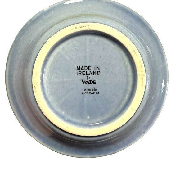 Vintage [ WADE‎ ] Irish Porcelain IRELAND COUNTRY SIDE Small Dish Set - Picture 3 of 8